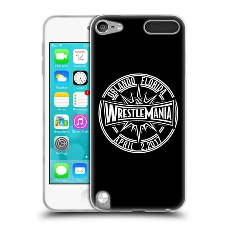 OFFICIAL WWE WRESTLEMANIA 33 SOFT GEL CASE FOR APPLE IPOD TOUCH MP3