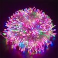 thumbnail image 3 of Guirnalda de luces para exteriores, 100 m, 200 m, 500 m, 600 m, resistente al agua, con luces parpadeantes navideñas, para enchufar, para bodas y fiestas, 220 V, 3 of 5