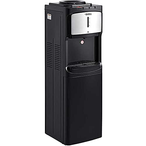 TCL Household Appliances 670437 Global Industrial Tri-Temp Top Load Water Dispenser, Black