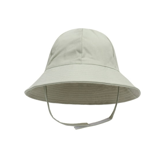 Tejiojio Fall Clearance Toddler Kids Solid Color Outdoor Children UV-proof Sun Beach Cap Fisherman's Hat