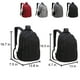 thumbnail image 2 of Mochila para ordenador portátil Oucaili, mochila escolar, mochila universitaria, mochila de viaje para ordenador, mochila antirrobo con puerto de carga USB, 2 of 3