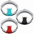 thumbnail image 1 of Couvercles pour Gobelets de 20 oz, Compatibles avec YETI Rambler, Ozark Trail, Old Style Rtic et Plus, Lot de 3 Couvercles Anti-Déversement et Résistants aux Éclaboussures pour Gobelets Tasses, 1 of 7