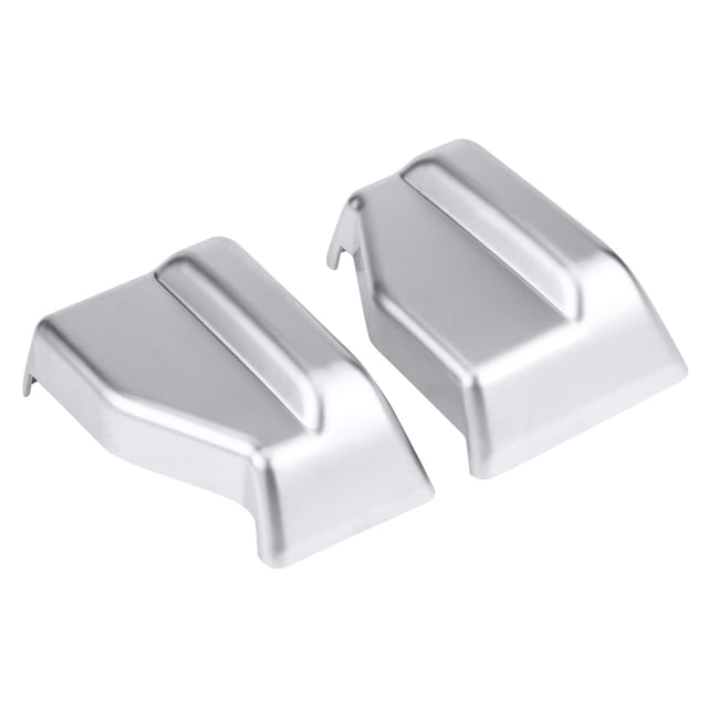 Ajuste del cinturón de seguridad del asiento cubierta del cinturón de seguridad 2 piezas Colorfast Silver para decoración ANGGREK Otros
