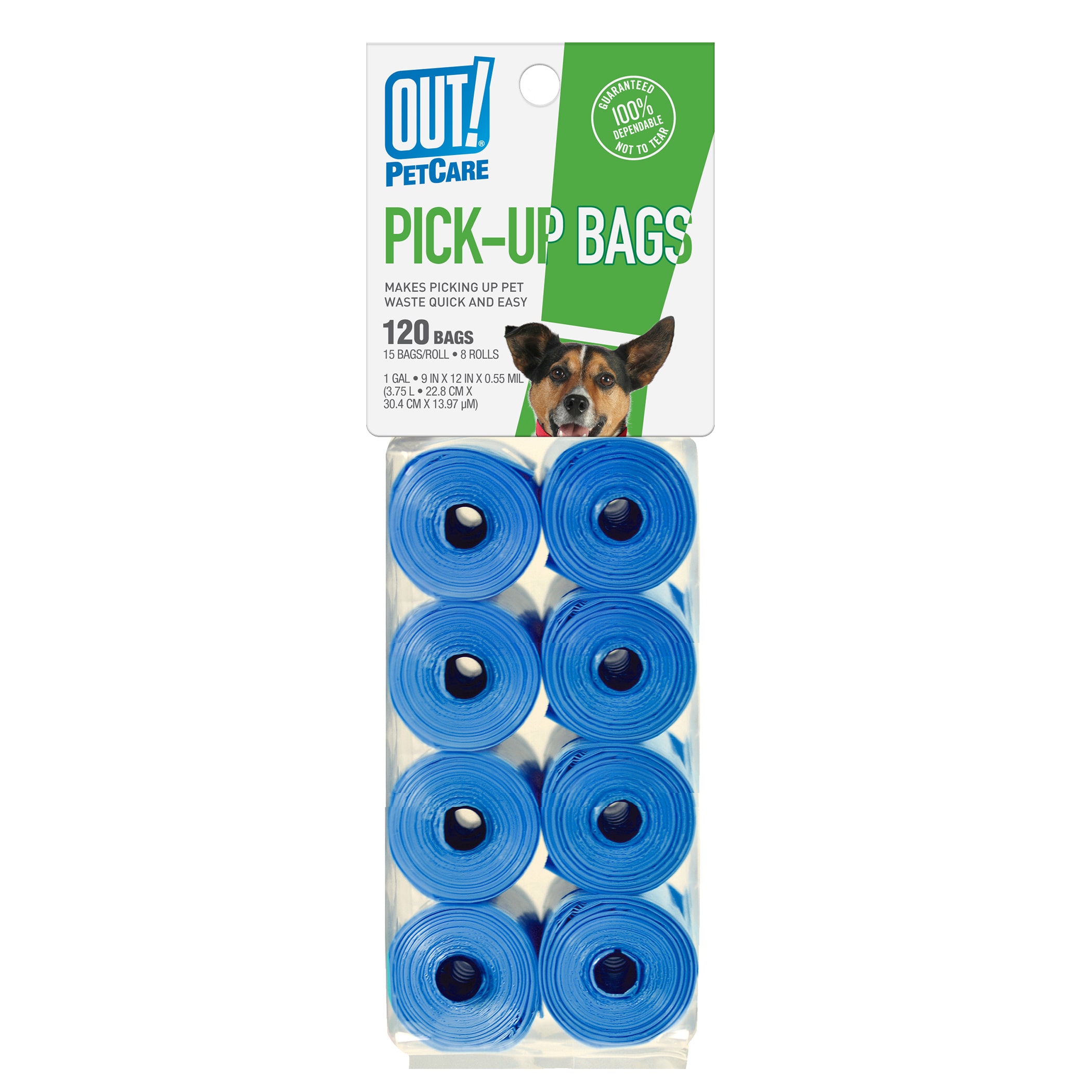 OUT! Blue Pick-up Bags Refill - 120ct. - image 2 of 2