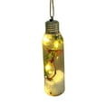 thumbnail image 2 of Vikakiooze Chrismas Decor,Wine Bottle Lights,Hanging Glowing Bottle Shape Ornament LED Colorful Light Christmas Tree Hanging Decoration Party Supplies, 2 of 7