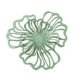 thumbnail image 3 of Decoración de pared de hierro, decoración floral para colgar en la pared, decoración para el hogar y la oficina, adorno de pared de estilo moderno, ar Verde Pequeño, 3 of 8