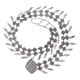 thumbnail image 1 of Cadena de Cinturón de danza del vientre Joyas cuerpo Baile playa Discoteca Accesorio cuerpo para niñas plata Macarena Cinturón de danza del vientre, 1 of 8