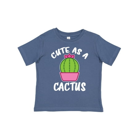 

Inktastic Cute As a Cactus Gift Toddler Boy or Toddler Girl T-Shirt