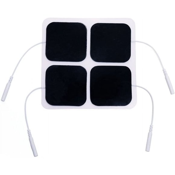 TENS Electrode Pads, 20PCS, 2”x2”, TENS Unit Replacement Pads for Electrotherapy, EMS Muscle Stimulation Machine, Reusable