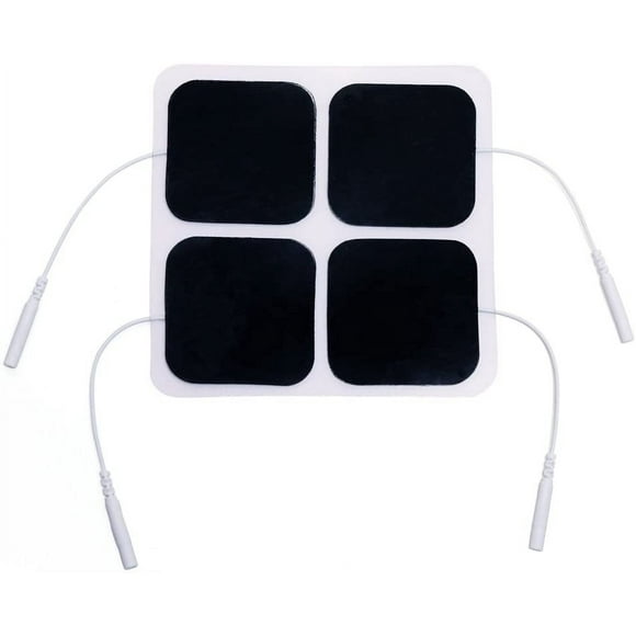 TENS Electrode Pads, 20PCS, 2”x2”, TENS Unit Replacement Pads for Electrotherapy, EMS Muscle Stimulation Machine, Reusable