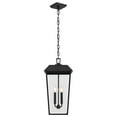 thumbnail image 6 of 59122BKT Kichler Lighting Mathus - 2 Light Outdoor Hanging Pendant In Traditional Style-22 Inches Tall and 10.75 Inches Wide-Textured Black Finish, 6 of 7
