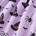 thumbnail image 5 of Likimi Toddler Girls Hallowmas Dress Square Neck Long Sleeve Halloween Cartoon Print For Party Fashionable Dresses Size 12M, 5 of 8