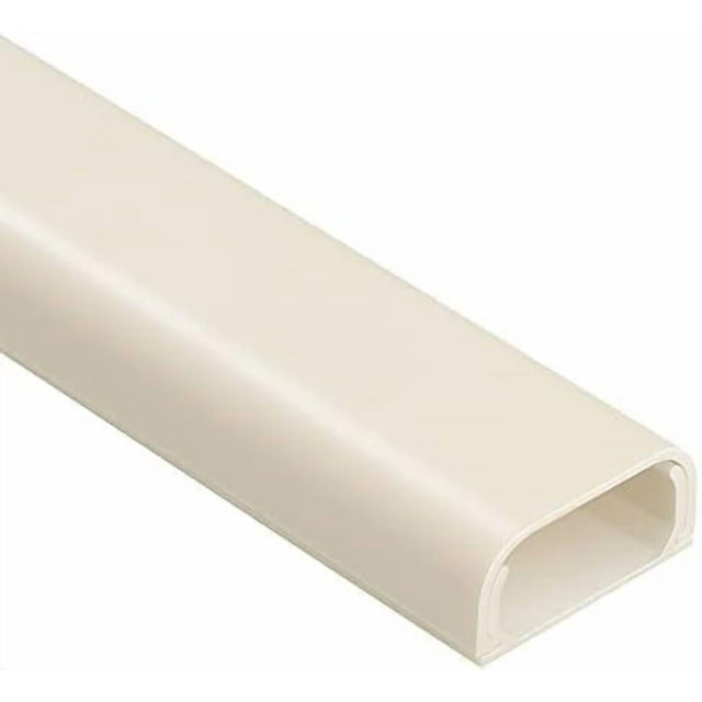 Cord Hider Wall for One Cord in Cord Covers for Wires on Wall Easy Install Cable Cover Wall Cable Raceway Hide Cords Cable Hider Cord Management Wall x Lin W.in H.in