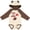 Natural & Brown w Ears, variant on Inktastic I'm The Big Brother Football Boys Long Sleeve Baby Bodysuit
