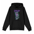 thumbnail image 4 of Scooby-Doo 3D Line Art Adult Black Long Sleeve Hoodie-Medium, 4 of 7