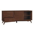 thumbnail image 5 of Pemberly Row Modern / Contemporary Large TV Console in Walnut, 5 of 9