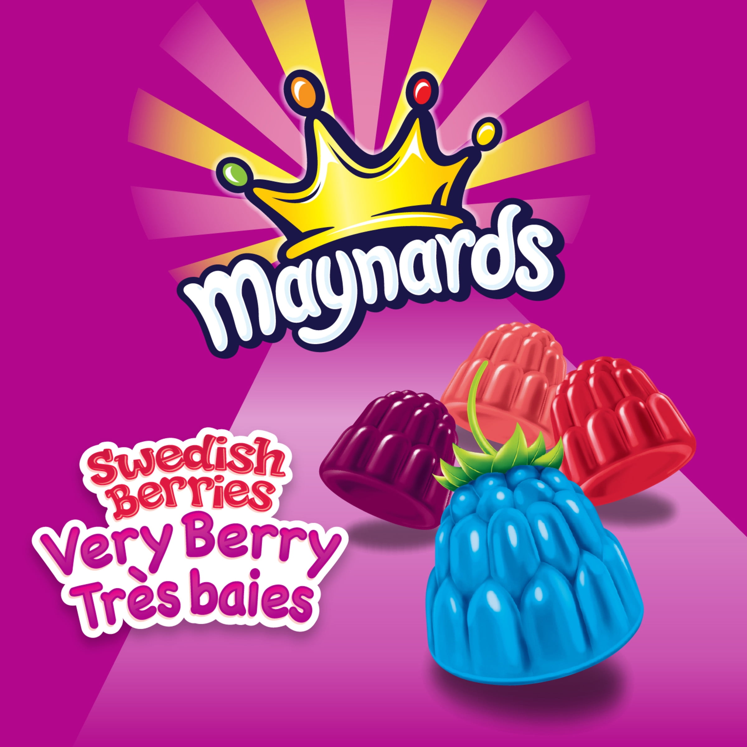 MAYNARDS Swedish Berries Very Berry, 154 g