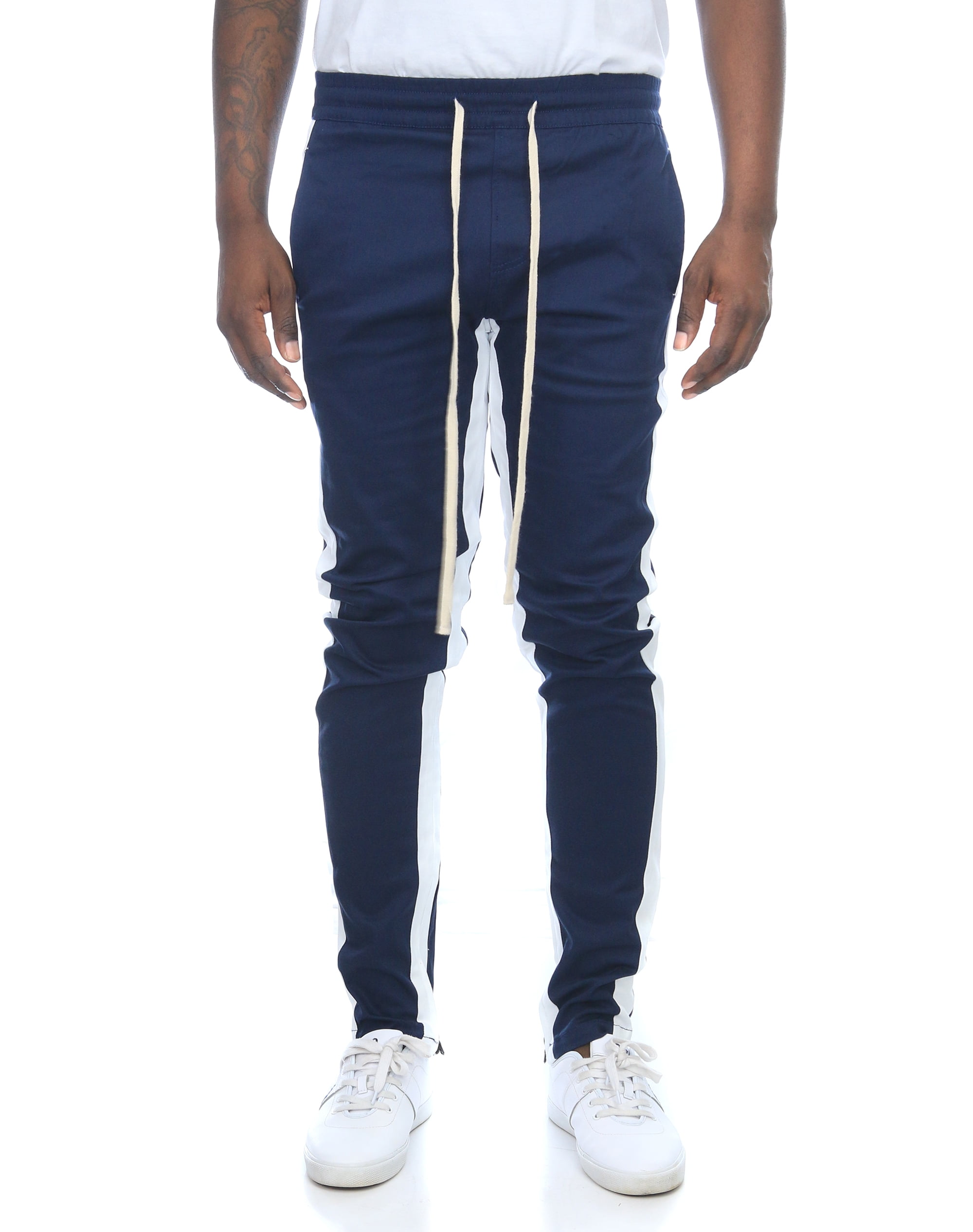 dual stripe track pants