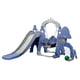 thumbnail image 1 of Resbaladilla y columpio infantil KIDDO Parque de diversiones 3 en 1 Azul, 1 of 4
