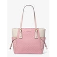 thumbnail image 1 of Michael Kors Bolso Tote Grande Voyager para Mujer con Logo de la Firma y Diseño en Bloques de Color (Rubor Empolvado Multicolor) 35S5GV6T7B-Pinkmulti, 1 of 4