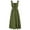 Army Green, variant on Alkepwun Women Renaissance Dress Lace-Up Sleeveless High Waistline Ball Gown Solid Color Strapless Cottagecore Court Dress