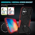 thumbnail image 5 of ELEHOLD Case for iPhone 16 Plus, Graded Drop Protection Magnetic Case with Hidden Kickstand ＆ Camera Cover, Compatible with MagSafe Accessory＆ Wireless Charging,A, 5 of 10