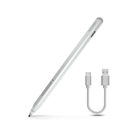 Stylus Pen for Surface USB C Charging 4096 Pressure Sensitivity Stylus For Microsoft Surface Pro 12/11/10/9/8/7/6/5/4/Go/X/Book/Studio/Laptop 5/4/3/2/1/HP/ASUS/DELL Magnetic Attachment