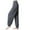 Grey, variant on Hpapadks Womens Pants Elasticized High Waist Wide Leg Solid Harem Yoga Pant with Pocket Womens Slacks Black L