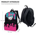 thumbnail image 4 of Yuyamidu Baseball Kids Backpack and Lunch Box Set Ice Cream Girls Book Bags for School Lunch Bag Pencil Case Water Bottle Bag for Kids 6-8/8-10 Back to School Gifts, 4 of 7