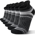 thumbnail image 1 of Medias de Senderismo EBMORE de Lana Merino con Compresión para Invierno Paquete de 6 Pares, 1 of 7