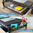 thumbnail image 3 of Mount-It! Metal Mesh Computer Monitor Stand and Riser with Pullout Drawer, 3 of 9