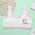 thumbnail image 2 of AVAIL Girls' Cami Crop Training Bra, Cotton Breathable Kids Sport Bralette, 2 of 5