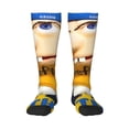 thumbnail image 2 of Lsque Sml Jeffy Printed Crew Socks Men's Women's LightWeight Thin Casual Calf Socks ,Knee High Socks,Cotton Socks, 2 of 9