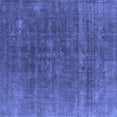 thumbnail image 1 of Ahgly Company Machine Washable Indoor Square Oriental Blue Industrial Area Rugs, 3' Square, 1 of 4