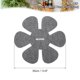 thumbnail image 2 of Protectores de ollas y sartenes de 35 cm/13.8", 6 piezas, divisores antideslizantes para sartenes, separadores protectores (redondos, grises), 2 of 7