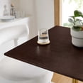 thumbnail image 7 of Modway Lippa 28" Square Wood Grain Bar Table in Gold Cherry Walnut, 7 of 7