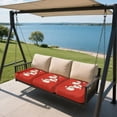 thumbnail image 6 of Xixirimido Couch Cushion Covers 3Piece Seat Cushion Cover Stretch Couch Cover Sectional Sofa Slipcovers Furniture Protector, Christmas Santa Claus Red, 6 of 8