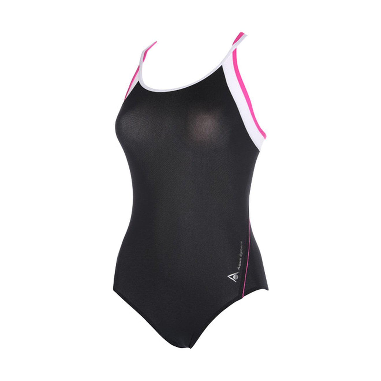 Light Pink Black Aqua Sphere Womens Saphire Swimsuit 