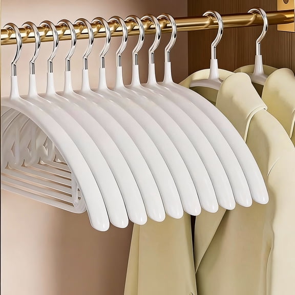 SLMT Sweater Hangers No Shoulder Bump Metal Coat Hangers Non Slip Clothes Hangers for Closet (20 Pack)