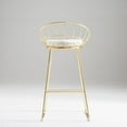 thumbnail image 2 of Tabouret en métal avec siège en PU, 2 of 5