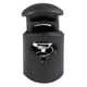 thumbnail image 2 of Diameter 8 Mm Hole, Cord Cord Stopper Laces Snap Hook, Black, 10 Pcs, 2 of 5