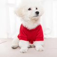 thumbnail image 3 of Sudadera de invierno con capucha para perros, chaqueta suave estampada para Chihuahua, ropa cálida para mascotas, disfraz de Año Nuevo, 3 of 4