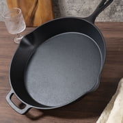Mainstays 12 Inch Cast Iron Skillet with handle Black