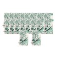thumbnail image 1 of 20x Pañuelos para el cabello, coleteros y gomas para el pelo con estampado floral para mujer Verde, 1 of 7