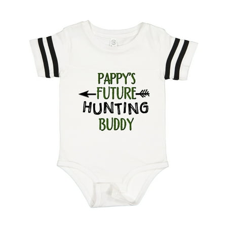 

Inktastic Pappys Future Hunting Buddy Gift Baby Boy or Baby Girl Bodysuit