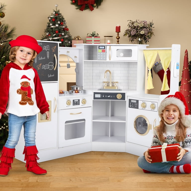 Juego De Cocina De Juguete Portátil Con Estuche – 25 Piezas De Comida Y Utensilios Para Niños