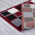 thumbnail image 7 of Allstar Rugs Allstar Woven Geometric Small Block Design Rug Red 5' 2"x7' 1" 5' x 8', 7 of 7