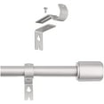 thumbnail image 3 of 2 Pack Adjustable Wall Mounted Heavy Duty Metal Curtain Rod Brackets，Universal Curtain BracketRoman Rod BracketAdjustable Curtain Rod Bracket, 3 of 5