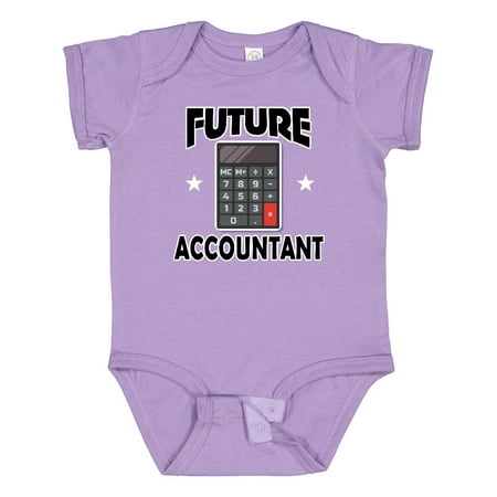 

Inktastic Accounting Future Accountant Baby Outfit Gift Baby Boy or Baby Girl Bodysuit