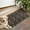Red Mushroom Fern, variant on Colorful Mushroom Plant Black Pattern Door Rugs,Washable Non Slip Door Mats Indoor,Decorative Door Mats,Entry Mat Indoor for Entrance,Bedroom,Kitchen,Bathroom,17"x30"
